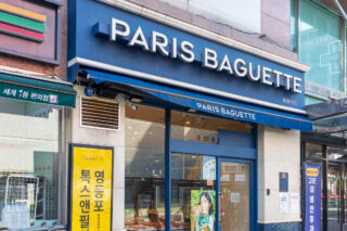 韓国/ソウルのベーカリー店「PARIS BAGUETTE」で焼きたてパン朝食!!辛い食事に疲れた時にオススメです!!